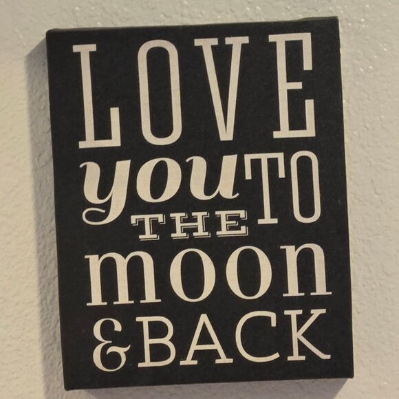 LOT 26 Printed Canvas Mounted on Wood Frame Inspirational Wall Art - Picture 1 of 4